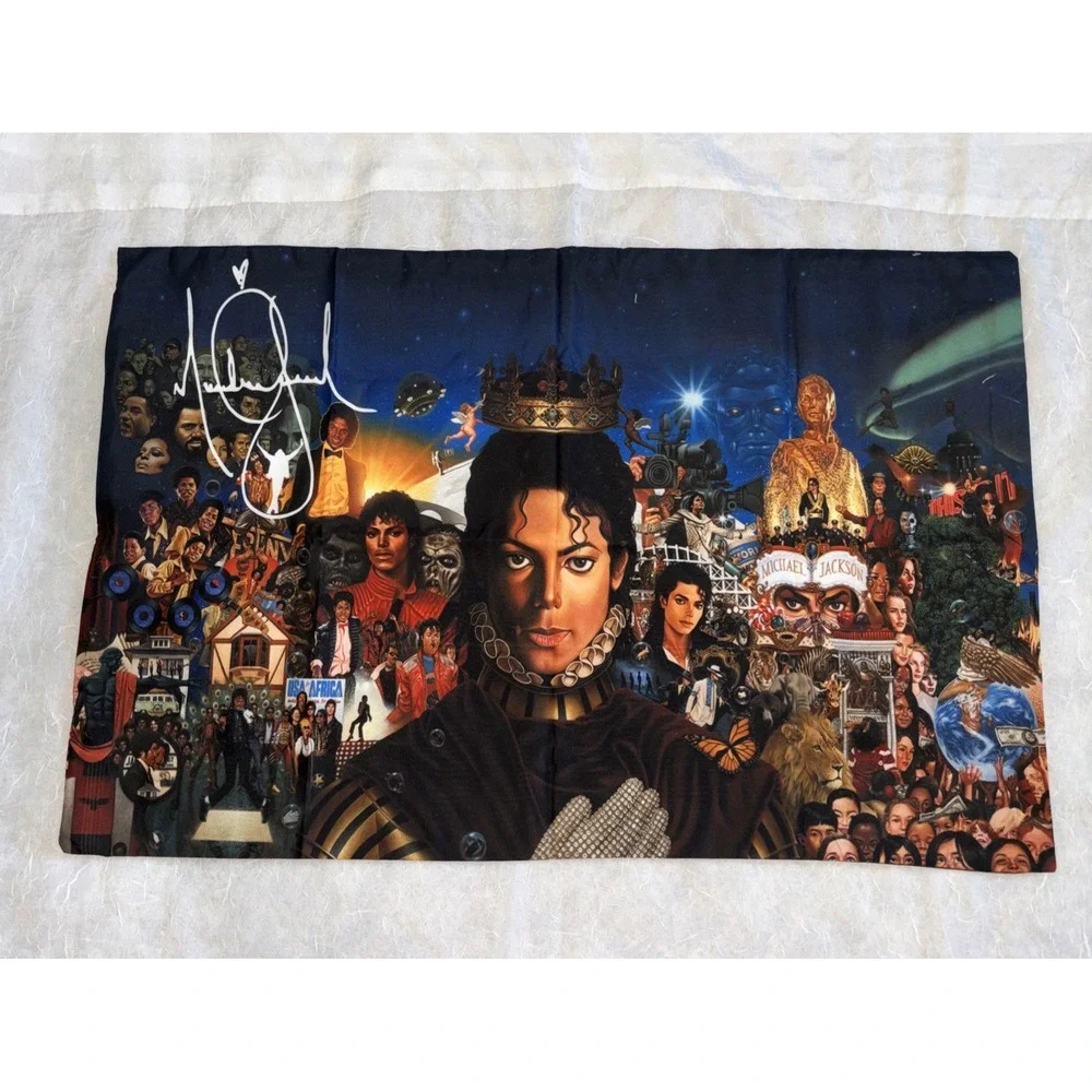 Michael Jackson Zippered Pillowcase King Of Pop Home Decor 19